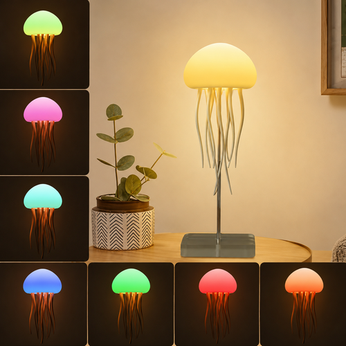 AureliaGlow Jellyfish Lamp