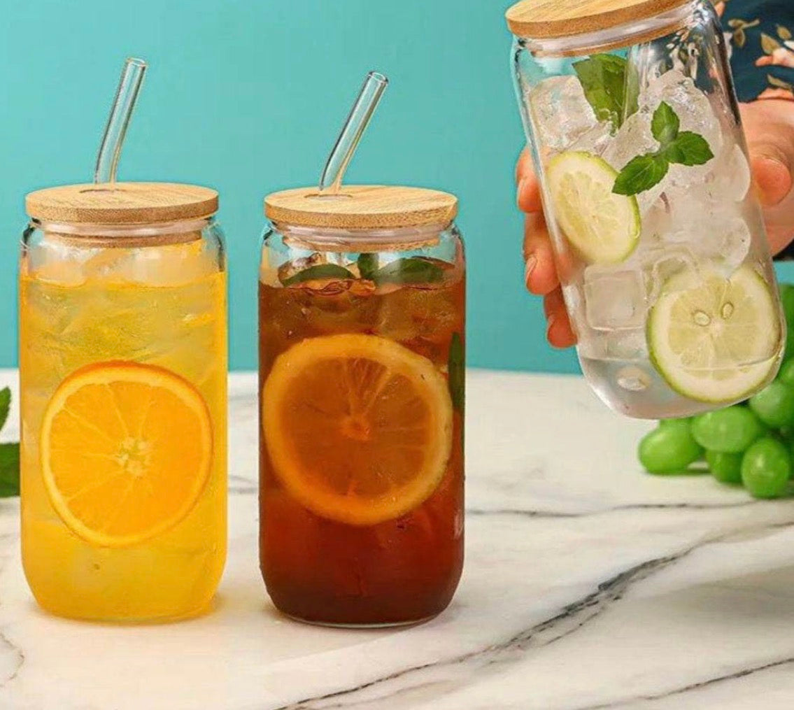 Glass Cup Set (4 Piece)