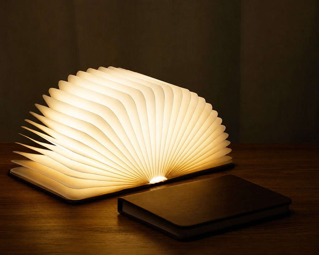 LumiLeaf 3D Book Lamp