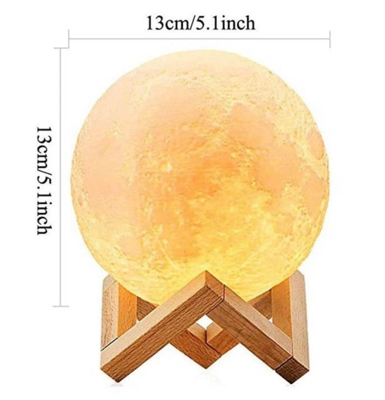 LunaGlow 3D Moon Lamp And Diffuser