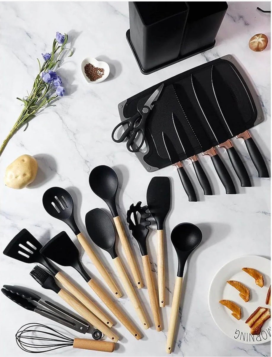 LuxeChef 19-Piece Kitchen Set