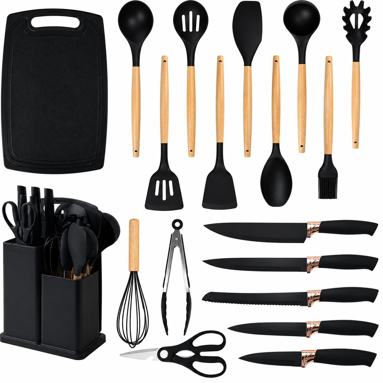 LuxeChef 19-Piece Kitchen Set