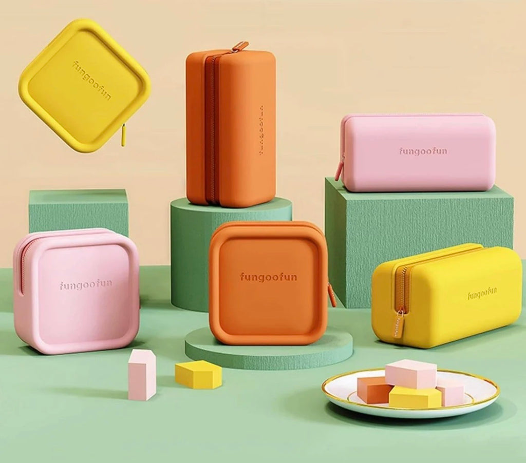 Macaron Makeup/Tech Bag (Rectangular)