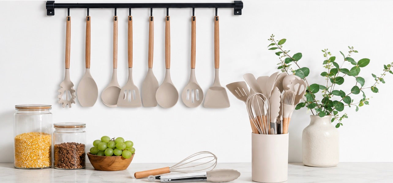 12-Piece Silicone Kitchen Utensil Set