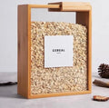 Wooden & Glass Kitchen Storage Container